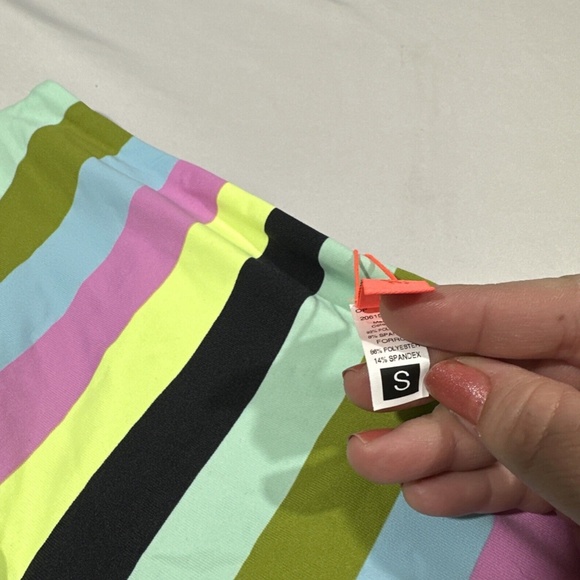 NEW Maaji [ Small‎ ] Trippin Striped Split Side Reversible Bikini Bottoms - Picture 8 of 11
